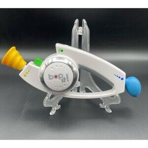 Hasbro 2008 BOP IT! Talking Handheld Electronic Game White TESTED WORKS